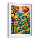 Paisaje Tipo Macke - DEA Digital Esoteric Art | Cuadro decorativo de Canvas Lab