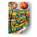 Paisaje Tipo Macke - DEA Digital Esoteric Art | Cuadro decorativo de Canvas Lab