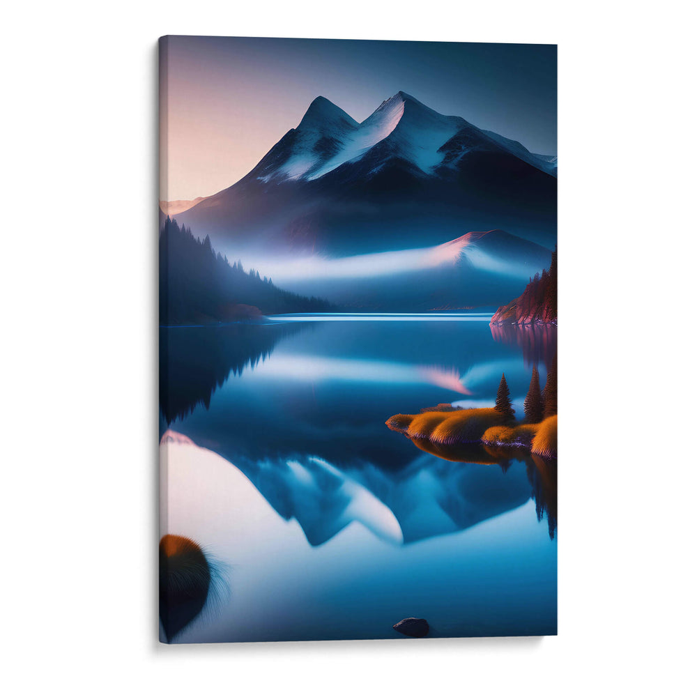 Paraiso Azul - DEA Digital Esoteric Art | Cuadro decorativo de Canvas Lab