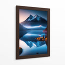 Paraiso Azul - DEA Digital Esoteric Art | Cuadro decorativo de Canvas Lab