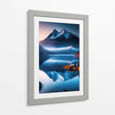 Paraiso Azul - DEA Digital Esoteric Art | Cuadro decorativo de Canvas Lab