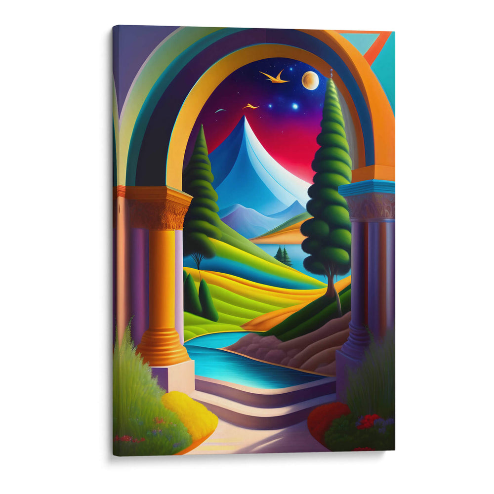 Portal al Bosque - DEA Digital Esoteric Art | Cuadro decorativo de Canvas Lab