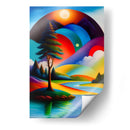 Rio Sol - DEA Digital Esoteric Art | Cuadro decorativo de Canvas Lab