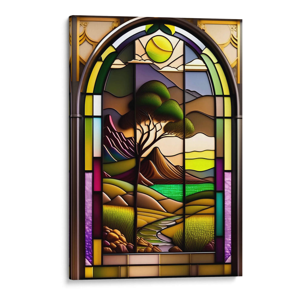 Vitral Escenico - DEA Digital Esoteric Art | Cuadro decorativo de Canvas Lab