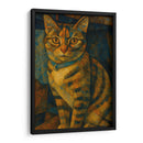 Visión de Gato Cubista  - Nosion | Cuadro decorativo de Canvas Lab