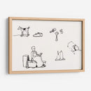 Íconos grabados en madera - I - Julie de Graag | Cuadro decorativo de Canvas Lab