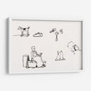 Íconos grabados en madera - I - Julie de Graag | Cuadro decorativo de Canvas Lab