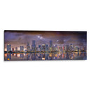 Miami Panorama Noche - Toño Chavez | Cuadro decorativo de Canvas Lab