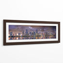 Miami Panorama Noche - Toño Chavez | Cuadro decorativo de Canvas Lab