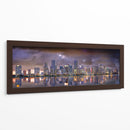 Miami Panorama Noche - Toño Chavez | Cuadro decorativo de Canvas Lab