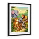 Animales en la Selva - DEA Digital Esoteric Art | Cuadro decorativo de Canvas Lab