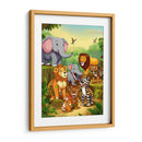 Animales en la Selva - DEA Digital Esoteric Art | Cuadro decorativo de Canvas Lab