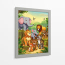 Animales en la Selva - DEA Digital Esoteric Art | Cuadro decorativo de Canvas Lab