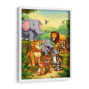 Animales en la Selva - DEA Digital Esoteric Art | Cuadro decorativo de Canvas Lab