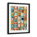 Animales Icónicos - DEA Digital Esoteric Art | Cuadro decorativo de Canvas Lab