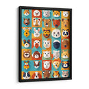 Animales Icónicos - DEA Digital Esoteric Art | Cuadro decorativo de Canvas Lab