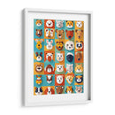 Animales Icónicos - DEA Digital Esoteric Art | Cuadro decorativo de Canvas Lab