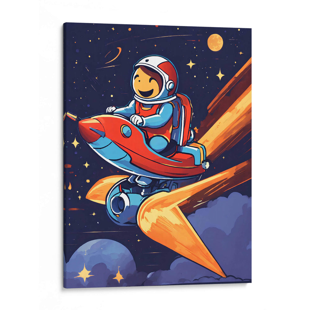 Niño Cósmico Feliz - DEA Digital Esoteric Art | Cuadro decorativo de Canvas Lab