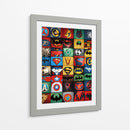 Superhéroes Emblemas - DEA Digital Esoteric Art | Cuadro decorativo de Canvas Lab