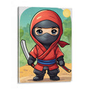 Ninja Pequeño - DEA Digital Esoteric Art | Cuadro decorativo de Canvas Lab