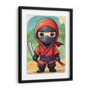 Ninja Pequeño - DEA Digital Esoteric Art | Cuadro decorativo de Canvas Lab