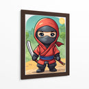 Ninja Pequeño - DEA Digital Esoteric Art | Cuadro decorativo de Canvas Lab