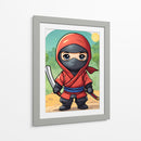 Ninja Pequeño - DEA Digital Esoteric Art | Cuadro decorativo de Canvas Lab