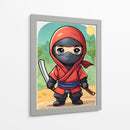 Ninja Pequeño - DEA Digital Esoteric Art | Cuadro decorativo de Canvas Lab