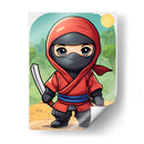 Ninja Pequeño - DEA Digital Esoteric Art | Cuadro decorativo de Canvas Lab