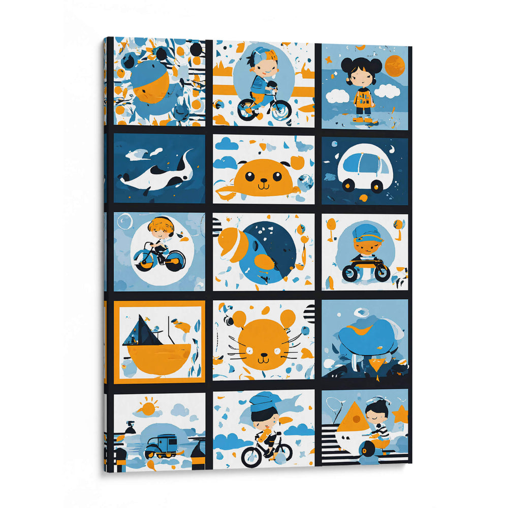 Niños en Acción - DEA Digital Esoteric Art | Cuadro decorativo de Canvas Lab