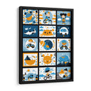 Niños en Acción - DEA Digital Esoteric Art | Cuadro decorativo de Canvas Lab