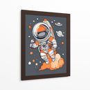 Pequeño Astronauta - DEA Digital Esoteric Art | Cuadro decorativo de Canvas Lab