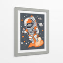 Pequeño Astronauta - DEA Digital Esoteric Art | Cuadro decorativo de Canvas Lab