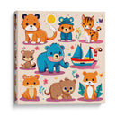 Animalitos Tiernos - DEA Digital Esoteric Art | Cuadro decorativo de Canvas Lab