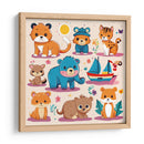 Animalitos Tiernos - DEA Digital Esoteric Art | Cuadro decorativo de Canvas Lab