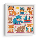 Animalitos Tiernos - DEA Digital Esoteric Art | Cuadro decorativo de Canvas Lab