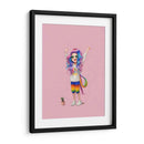 Niña Psicodélica - DEA Digital Esoteric Art | Cuadro decorativo de Canvas Lab