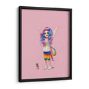 Niña Psicodélica - DEA Digital Esoteric Art | Cuadro decorativo de Canvas Lab