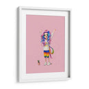 Niña Psicodélica - DEA Digital Esoteric Art | Cuadro decorativo de Canvas Lab