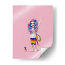 Niña Psicodélica - DEA Digital Esoteric Art | Cuadro decorativo de Canvas Lab