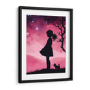 La Niña y las Estrellas - DEA Digital Esoteric Art | Cuadro decorativo de Canvas Lab