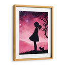 La Niña y las Estrellas - DEA Digital Esoteric Art | Cuadro decorativo de Canvas Lab