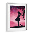 La Niña y las Estrellas - DEA Digital Esoteric Art | Cuadro decorativo de Canvas Lab