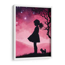 La Niña y las Estrellas - DEA Digital Esoteric Art | Cuadro decorativo de Canvas Lab