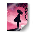 La Niña y las Estrellas - DEA Digital Esoteric Art | Cuadro decorativo de Canvas Lab