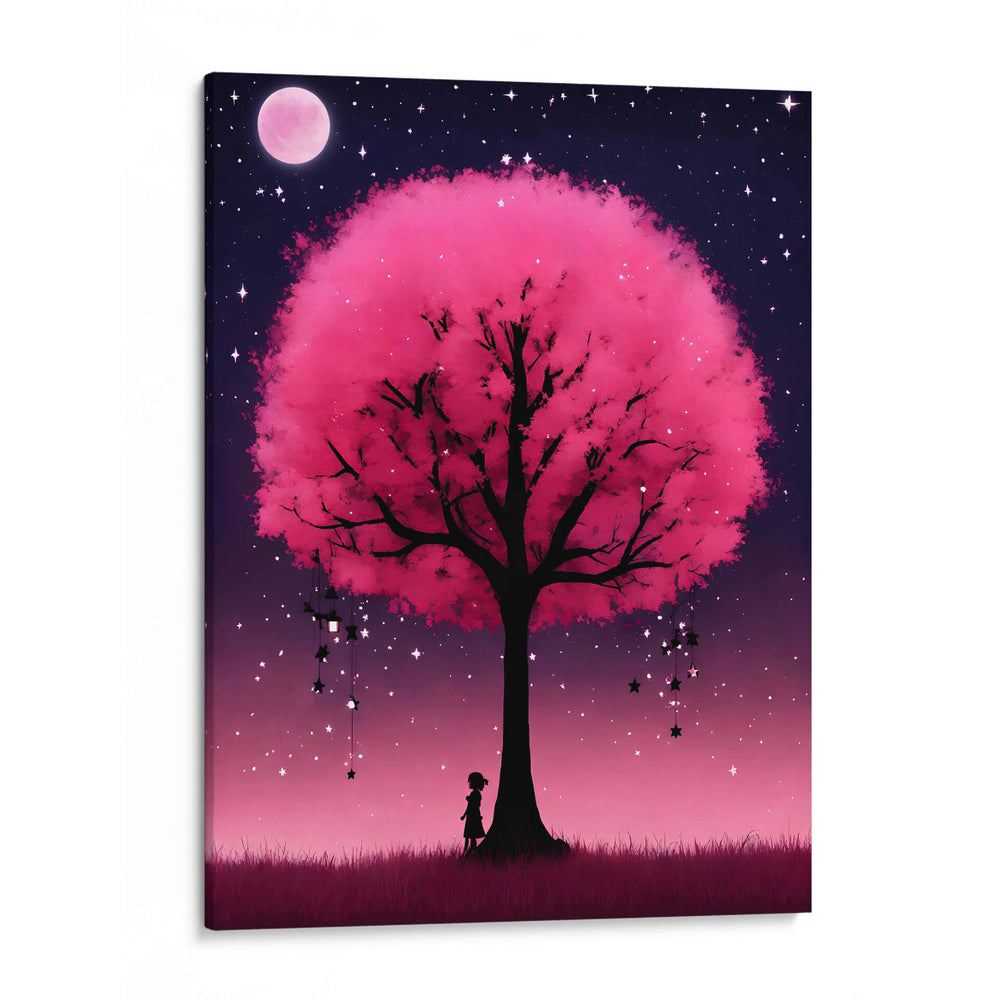 Niña y el Arbol de la Vida - DEA Digital Esoteric Art | Cuadro decorativo de Canvas Lab