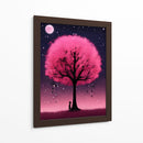 Niña y el Arbol de la Vida - DEA Digital Esoteric Art | Cuadro decorativo de Canvas Lab