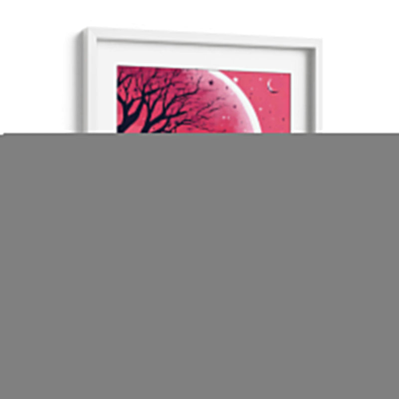 Niña y Luna Llena - DEA Digital Esoteric Art | Cuadro decorativo de Canvas Lab