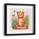 Osito Alegre Sentado - DEA Digital Esoteric Art | Cuadro decorativo de Canvas Lab