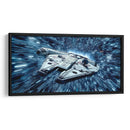 Millenium Falcon - DeLaVegaGaming | Cuadro decorativo de Canvas Lab